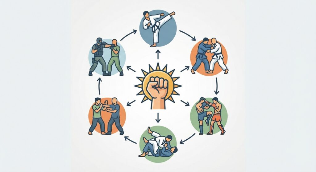 Arti marziali la guida definitiva a tutte le discipline (con tabella comparativa)